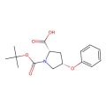 (2S,4S)-BOC-4-苯氧基吡咯烷-2-羧酸