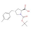 (2S,4R)-1-(叔丁氧基羰基)-4-(4-甲基苄基)吡咯烷-2-甲酸