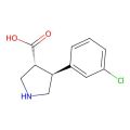 (3R，4S)-4-(3-氯苯基)吡咯烷-3-羧酸