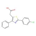 2-(2-(4-Chlorophenyl)-4-phenylthiazol-5-yl)acetic acid