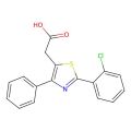 2-(2-(2-氯苯基)-4-苯基噻唑-5-基)乙酸