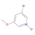 3-溴-5-甲氧基吡啶-1-氧化物
