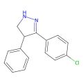 3-(4-氯苯基)-4-苯基-4,5-二氢-1H-吡唑