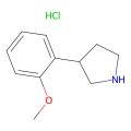 3-(2-甲氧基苯基)吡咯烷盐酸盐