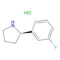 (R)-2-(3-氟苯基)吡咯烷盐酸盐