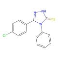 5-(4-氯苯基)-4-苯基-4H-1,2,4-三唑-3-硫醇