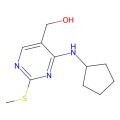 4-(环戊基氨基)-2-(甲硫基)-5-嘧啶甲醇