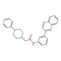 2-(4-phenylpiperazin-1-yl)-N-(3-quinoxalin-2-ylphenyl)acetamide