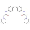 1-Piperidineacetamide, N,N'-(methylenedi-4,1-phenylene)bis-