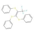 1-Propene, 3,3,3-Trifluoro-1,1,2-tris(phenylthio)-