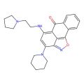 3-(1-Piperidyl)-5-[[2-(1-pyrrolidinyl)ethyl]amino]-6H-anthra[1,9-cd]isoxazol-6-one