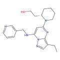 2-Piperidineethanol, 1-[3-ethyl-7-[(3-pyridinylmethyl)amino]pyrazolo[1,5-a]pyrimidin-5-yl]-, (2S)-