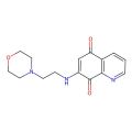 5,8-Quinolinedione, 7-((2-(4-morpholinyl)ethyl)amino)-