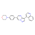4-[4-(3-quinolin-4-ylpyrazolo[1,5-a]pyrimidin-6-yl)phenyl]morpholine