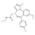 2-[(4R)-6-(4-Chlorophenyl)-8-methoxy-1-methyl-4H-[1,2,4]triazolo[4,3-a][1,4]benzodiazepin-4-yl]-N-ethylacetamide