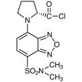 (R)-(+)-DBD-Pro-COCl [=(R)-(+)-4-(N,N-二甲氨基磺酰基)-7-(2-氯甲酰四氢吡咯-1-基)-2,1,3-苯并恶二唑][用于旋光纯度测定的高效液相色谱标记试剂]