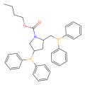 (2R,4R)-(+)-2-(二苯基膦基甲基)-4-(二苯基膦基)-N-(叔丁氧羰基)吡咯烷 (R,R-BPPM)