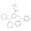 (2R,4R)-(+)-2-(二苯基膦基甲基)-4-(二环己基膦基)-N-(叔丁氧羰基)吡咯烷(R,R-BCPM)