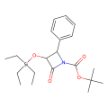 (3R, 4S)-3-(三乙基硅氧基)-4-苯基-2-氧-氮杂环丁-1-甲酸叔丁酯
