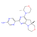 5-((R)-4-((R)-3-Methylmorpholino)-5a,6,8,9-tetrahydro-5H-pyrimido[5',4':4,5]pyrrolo[2,1-c][1,4]oxazin-2-yl)pyrazin-2-amine