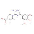 (2R,3R,4R)-1-[3-amino-6-(3,4,5-trimethoxyphenyl)pyrazin-2-yl]-2,3-dimethylpiperidine-4-carboxylic acid