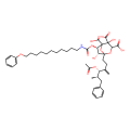 (6R,7R)-1-[(4S,5R)-4-(acetyloxy)-5-benzyl-3-methylidenehexyl]-4,7-dihydroxy-6-{[(11-phenoxyundecyl)carbamoyl]oxy}-2,8-dioxabicyclo[3.2.1]octane-3,4,5-tricarboxylic acid