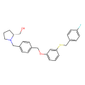 (R)-(1-(4-((3-((4-Fluorobenzyl)thio)phenoxy)methyl)benzyl)pyrrolidin-2-yl)methanol