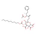 (6R,7R)-1-[(4S,5R)-4-(acetyloxy)-5-benzyl-3-methylidenehexyl]-6-{[(decyloxy)carbonyl]oxy}-4,7-dihydroxy-2,8-dioxabicyclo[3.2.1]octane-3,4,5-tricarboxylic acid