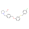 (R)-(1-(4-((3-((4-Chlorobenzyl)thio)phenoxy)methyl)benzyl)pyrrolidin-2-yl)methanol