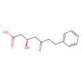 (3R)-3-hydroxy-5-oxo-7-phenylheptanoic acid