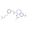 2-[(5R)-4-{2-[3-(3-methylbutoxy)phenyl]acetyl}-8-(trifluoromethyl)-1H,2H,3H,4H,5H-pyrido[2,3-e][1,4]diazepin-5-yl]acetic acid