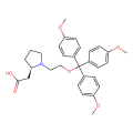 2-[(2R)-1-{2-[tris(4-methoxyphenyl)methoxy]ethyl}pyrrolidin-2-yl]acetic acid
