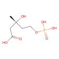(R)-5-phosphomevalonate