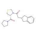 (4R)-3-(2-Indanacetyl)-4-(1-pyrrolidinecarbonyl)thiazolidine