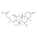 (4R)-4-[(1R,3aS,3bR,4R,5aS,7R,9aS,9bS,11S,11aR)-4,7,11-trihydroxy-4,9a,11a-trimethyl-hexadecahydro-1H-cyclopenta[a]phenanthren-1-yl]pentanoic acid