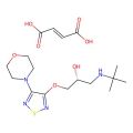 (2R)-1-(tert-butylamino)-3-[(4-morpholino-1,2,5-thiadiazol-3-yl)oxy]propan-2-ol fumaric acid