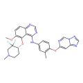 5-[[(4R)-3,3-difluoro-1-methyl-4-piperidyl]oxy]-6-methoxy-N-[3-methyl-4-([1,2,4]triazolo[1,5-c]pyrimidin-7-yloxy)phenyl]quinazolin-4-amine