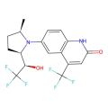 6-[(2R,5R)-2-methyl-5-[(1R)-2,2,2-trifluoro-1-hydroxyethyl]pyrrolidin-1-yl]-4-(trifluoromethyl)-1,2-dihydroquinolin-2-one