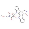 (5R,15'S,18'R)-3-(2-methoxyethyl)-15'-methylspiro[1,3-oxazolidine-5,16'-28-oxa-4,14,19-triazaoctacyclo[12.11.2.115,18.02,6.07,27.08,13.019,26.020,25]octacosa-1,6,8,10,12,20,22,24,26-nonaene]-2,3',4-trione