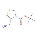 (R)-4-氨基甲基噻唑啉-3-甲酸叔丁酯