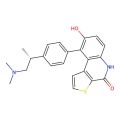 (R)-9-(4-(1-(dimethylamino)propan-2-yl)phenyl)-8-hydroxythieno[2,3-c]quinolin-4(5H)-one