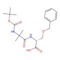 (R)-3-(Benzyloxy)-2-(2-((tert-butoxycarbonyl)amino)-2-methylpropanamido)propanoic acid