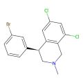 (S)-4-(3-bromophenyl)-6,8-dichloro-2-methyl-1,2,3,4-tetrahydroisoquinoline