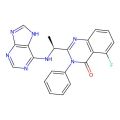 (S)-2-(1-(9H-Purin-6-ylamino)ethyl)-5-fluoro-3-phenylquinazolin-4(3H)-one