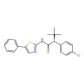 (2S)-2-(4-chlorophenyl)-3,3-dimethyl-N-(5-phenyl-1,3-thiazol-2-yl)butanamide