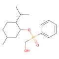 (Sp)-羟甲基苯基膦酸[(-)-(1R,2S,2R)-2-异丙基-5-甲基环己醇]酯