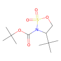 (4S)-4-叔丁基-1,2,3-氧杂噻唑烷-2,2-二氧化物-3-羧酸叔丁酯