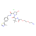 (S,R,S)-AHPC-PEG2-NH2 hydrochloride