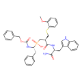 [(2S)-3-[[(2S)-1-amino-3-(1H-indol-3-yl)-1-oxopropan-2-yl]amino]-2-[(2-methoxyphenyl)sulfanylmethyl]-3-oxopropyl]-[(1R)-2-phenyl-1-(phenylmethoxycarbonylamino)ethyl]phosphinic acid