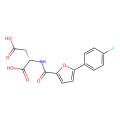 (2S)-2-{[5-(4-fluorophenyl)furan-2-yl]formamido}butanedioic acid